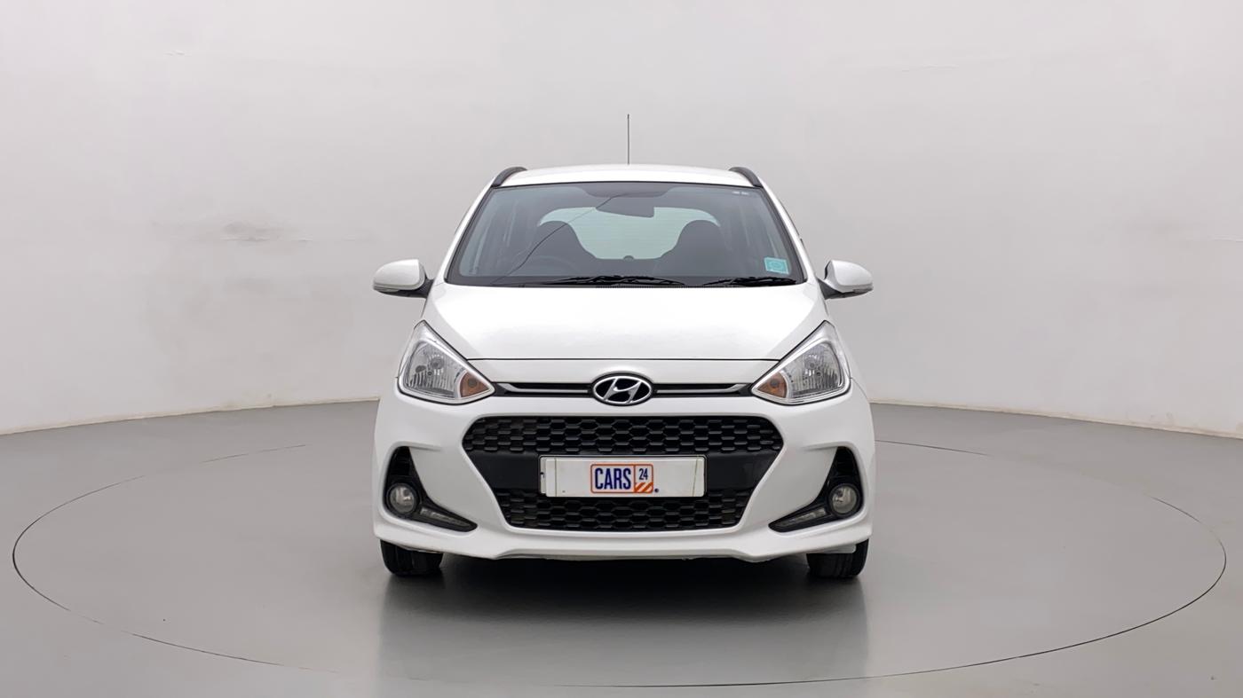 2017 Hyundai Grand i10 SPORTZ (O) AT 1.2 KAPPA VTVT, Petrol, Automatic, 17,858 km, Front