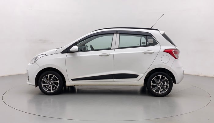 2017 Hyundai Grand i10 SPORTZ (O) AT 1.2 KAPPA VTVT, Petrol, Automatic, 17,858 km, Left Side