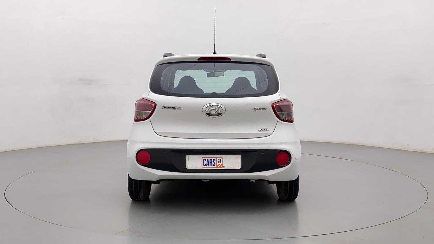 2017 Hyundai Grand i10 SPORTZ (O) AT 1.2 KAPPA VTVT, Petrol, Automatic, 17,858 km, Back/Rear
