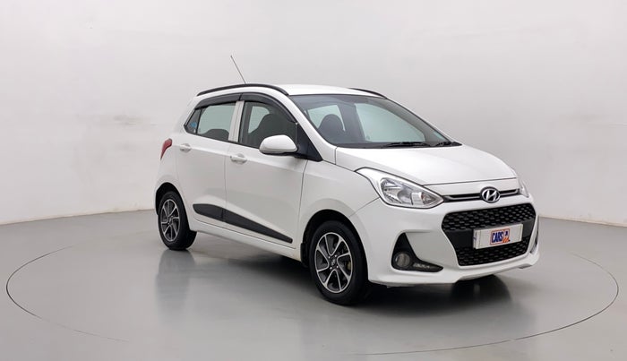 2017 Hyundai Grand i10 SPORTZ (O) AT 1.2 KAPPA VTVT, Petrol, Automatic, 17,858 km, Right Front Diagonal