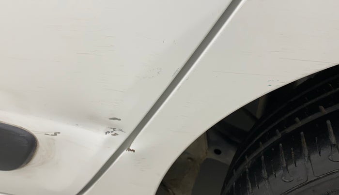 2017 Hyundai Grand i10 SPORTZ (O) AT 1.2 KAPPA VTVT, Petrol, Automatic, 17,858 km, Left quarter panel - Slightly dented