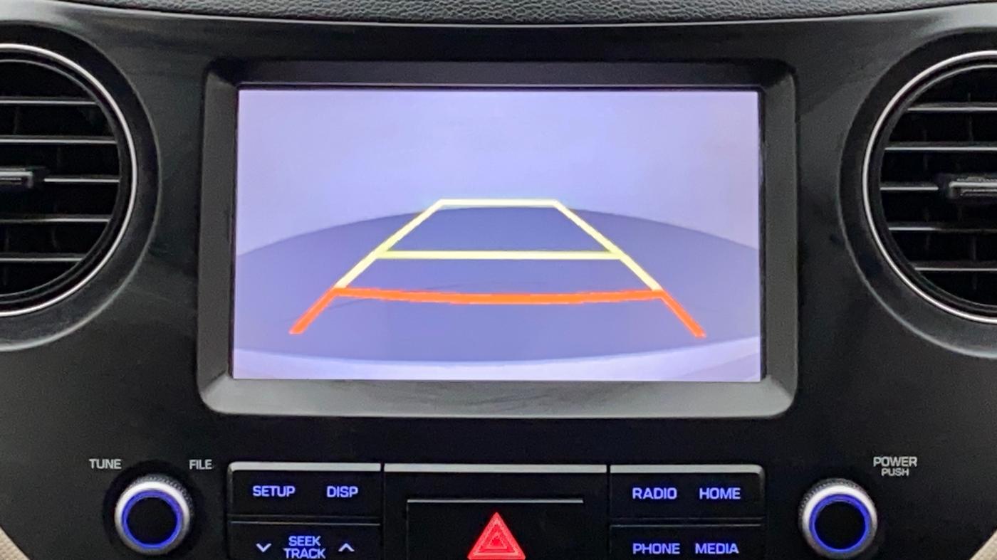 2017 Hyundai Grand i10 SPORTZ (O) AT 1.2 KAPPA VTVT, Petrol, Automatic, 17,858 km, Parking Camera