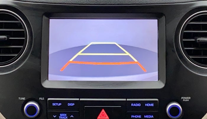 2017 Hyundai Grand i10 SPORTZ (O) AT 1.2 KAPPA VTVT, Petrol, Automatic, 17,858 km, Parking Camera