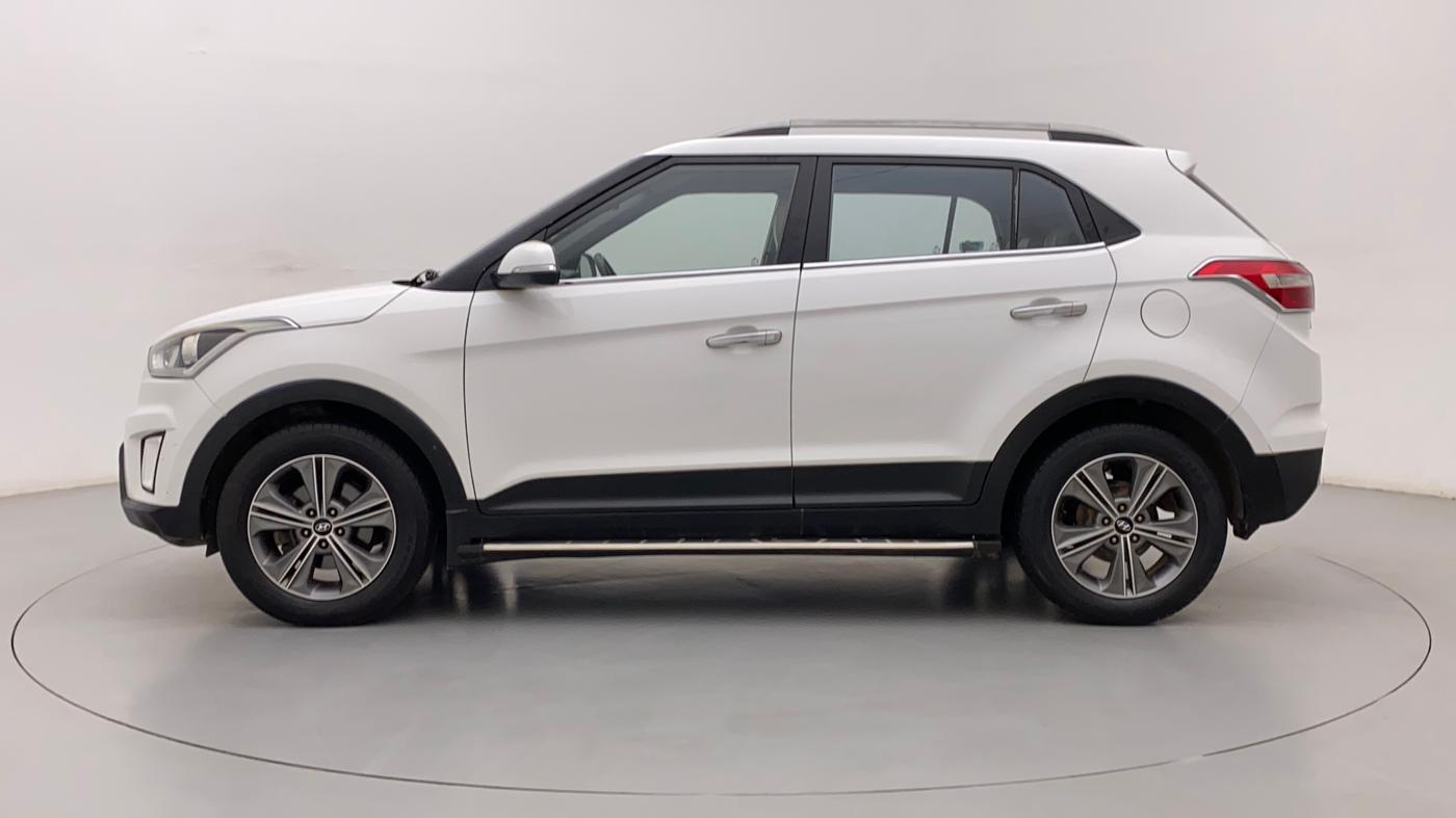2017 Hyundai Creta SX PLUS AT 1.6 PETROL, Petrol, Automatic, 55,620 km, Left Side