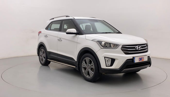 2017 Hyundai Creta SX PLUS AT 1.6 PETROL, Petrol, Automatic, 55,620 km, Right Front Diagonal