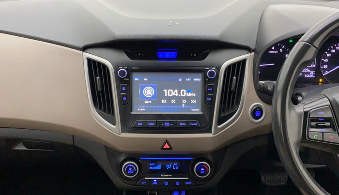 2017 Hyundai Creta SX PLUS AT 1.6 PETROL, Petrol, Automatic, 55,620 km, Air Conditioner