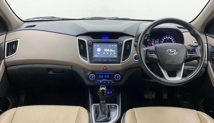 2017 Hyundai Creta SX PLUS AT 1.6 PETROL, Petrol, Automatic, 55,620 km, Dashboard