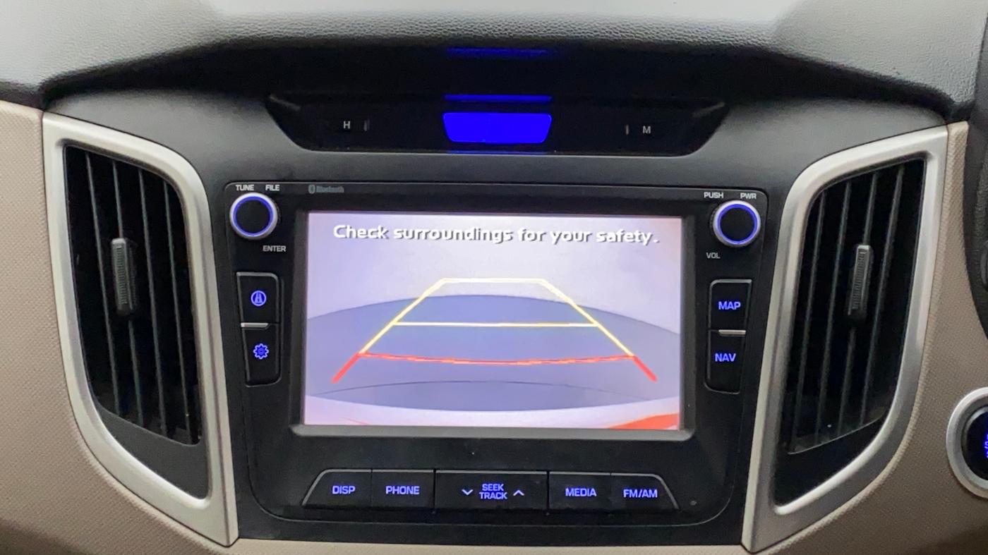 2017 Hyundai Creta SX PLUS AT 1.6 PETROL, Petrol, Automatic, 55,620 km, Parking Camera