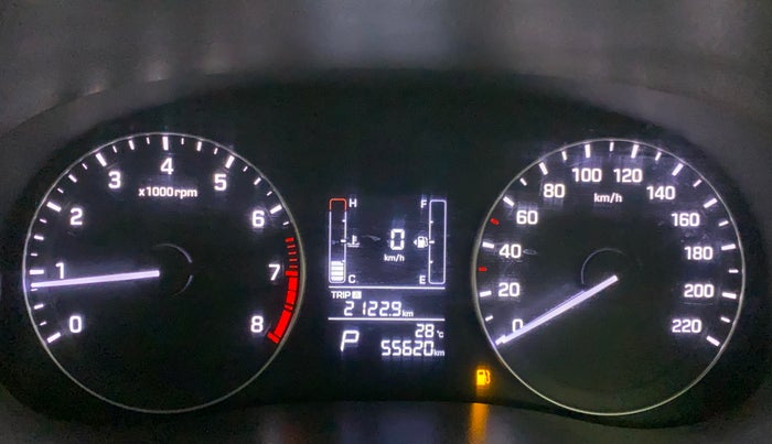 2017 Hyundai Creta SX PLUS AT 1.6 PETROL, Petrol, Automatic, 55,620 km, Odometer Image