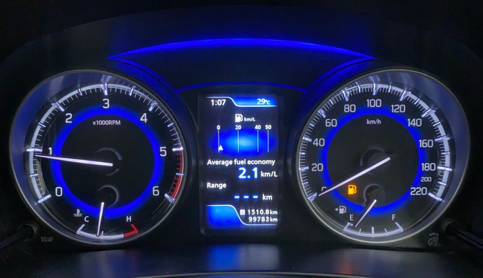 2019 Maruti Baleno ZETA DDIS 190, Diesel, Manual, 99,837 km, Odometer Image