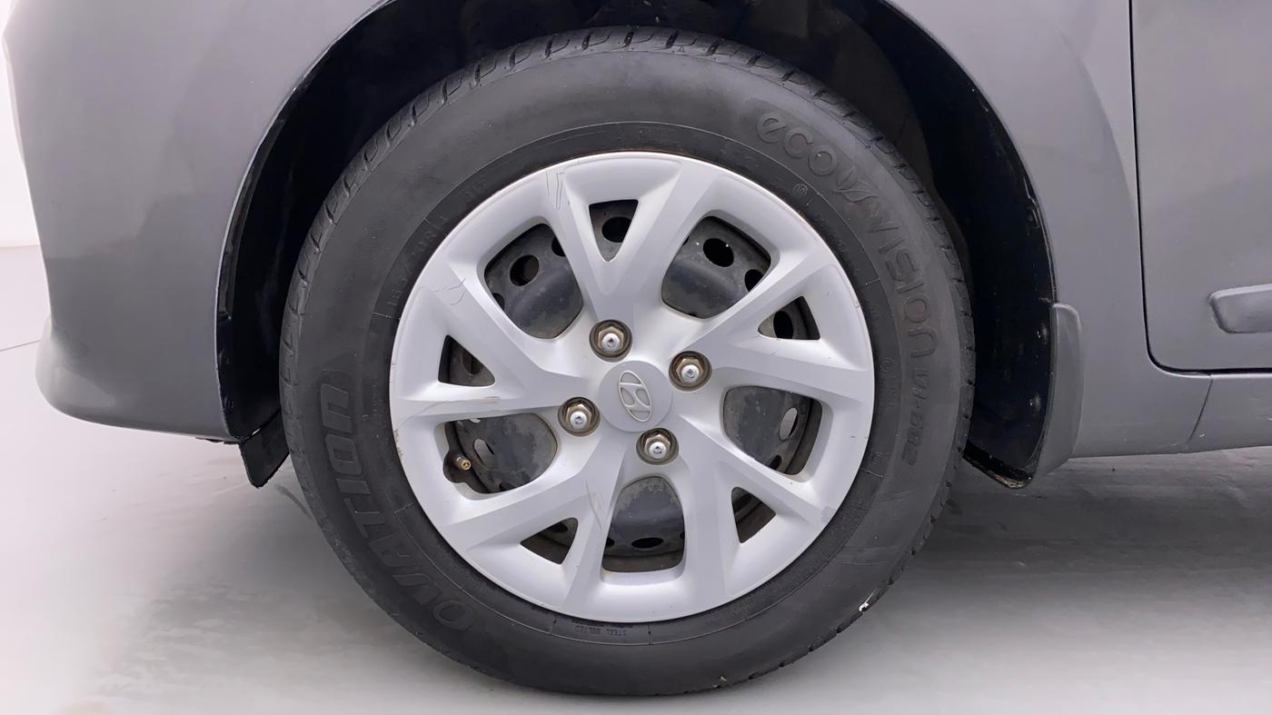 2019 Hyundai Grand i10 SPORTZ 1.2 KAPPA VTVT, Petrol, Manual, 38,624 km, Left Front Wheel