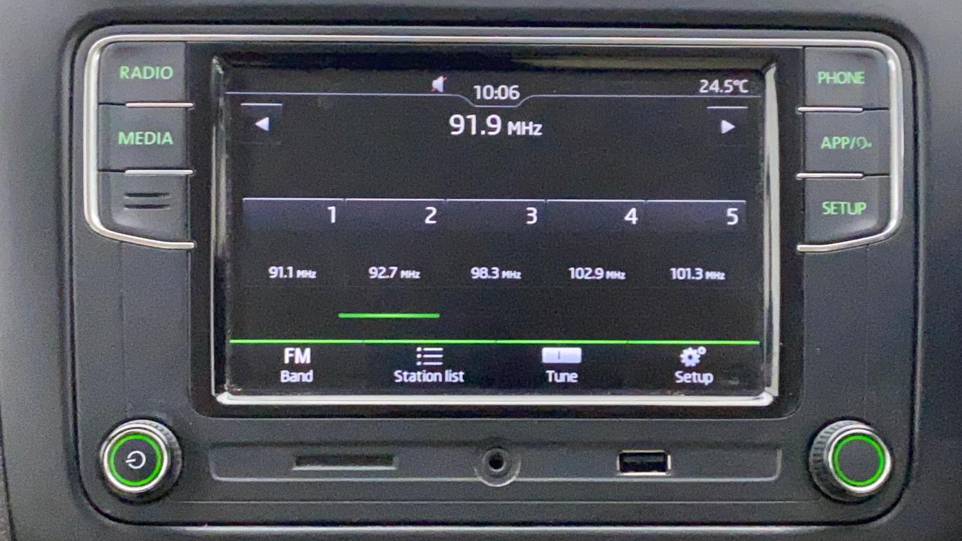 2018 Skoda Rapid AMBITION 1.6 MPI AT, Petrol, Automatic, 69,013 km, Infotainment System