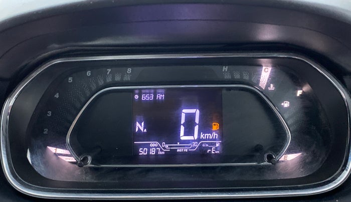 2021 Tata Tiago XZA PLUS PETROL, Petrol, Automatic, 50,187 km, Odometer Image