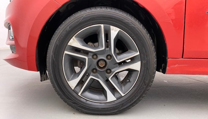2021 Tata Tiago XZA PLUS PETROL, Petrol, Automatic, 50,187 km, Left Front Wheel