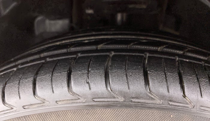 2021 Tata Tiago XZA PLUS PETROL, Petrol, Automatic, 50,187 km, Left Front Tyre Tread