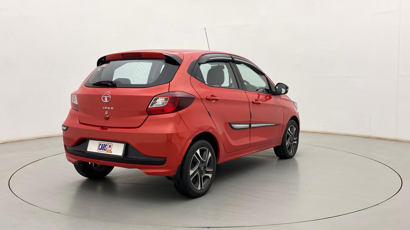 2021 Tata Tiago XZA PLUS PETROL, Petrol, Automatic, 50,187 km, Right Back Diagonal