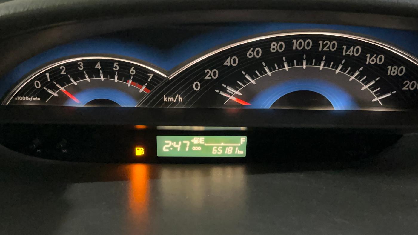 2015 Toyota Etios G, Petrol, Manual, 65,292 km, Odometer Image