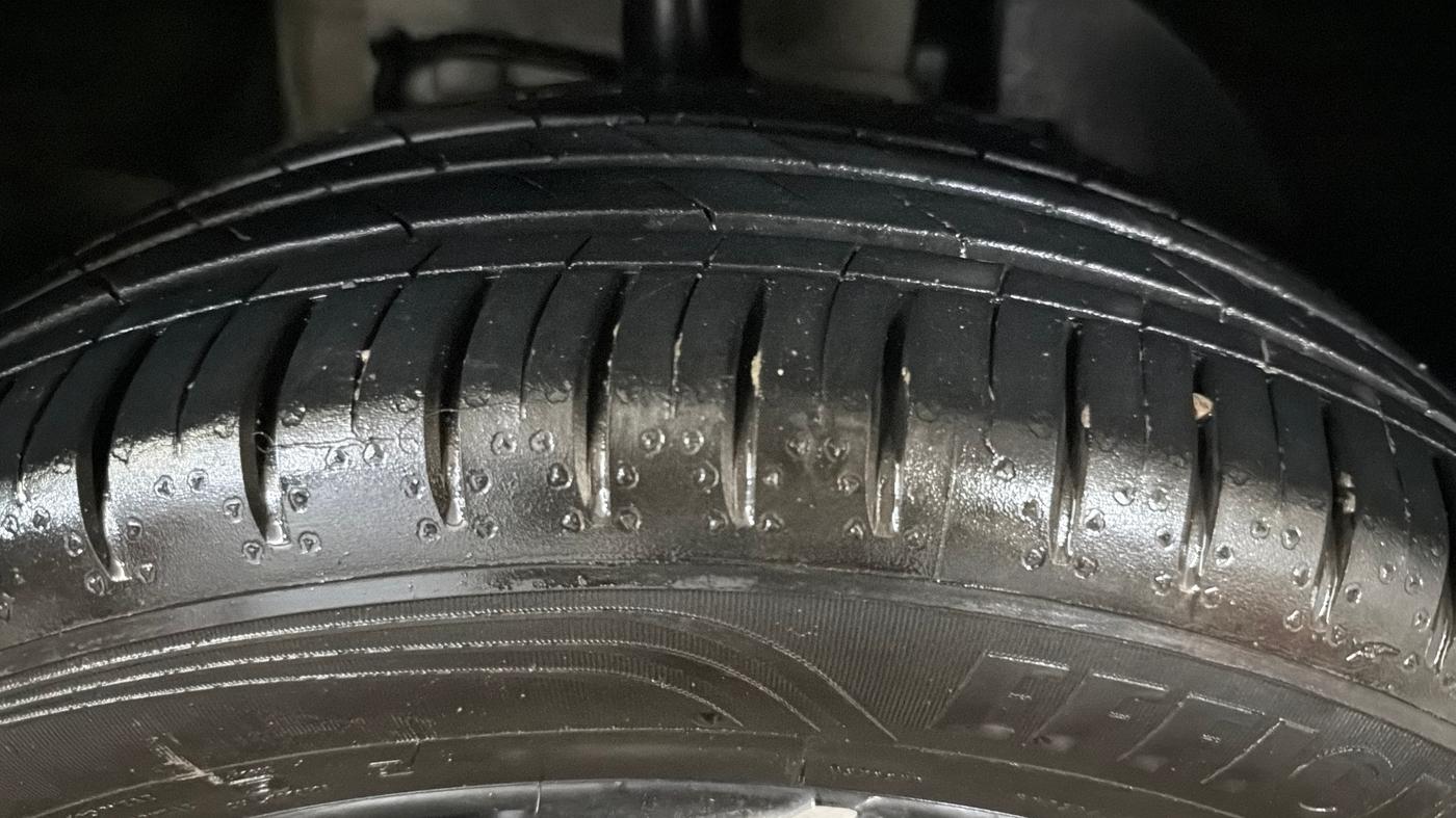 2024 Tata Curvv Accomplished S 1.2 Petrol 6MT, Petrol, Manual, 9,688 km, Right Front Tyre Tread