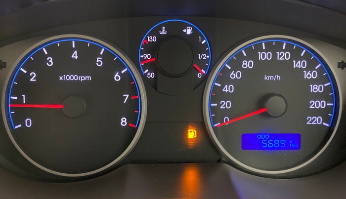 2010 Hyundai i20 MAGNA O 1.2, Petrol, Manual, 57,042 km, Odometer Image