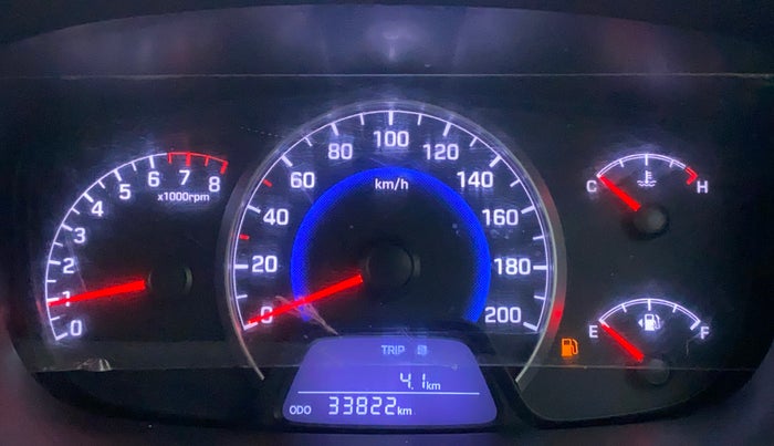 2015 Hyundai Grand i10 MAGNA 1.2 KAPPA VTVT, Petrol, Manual, 33,954 km, Odometer Image