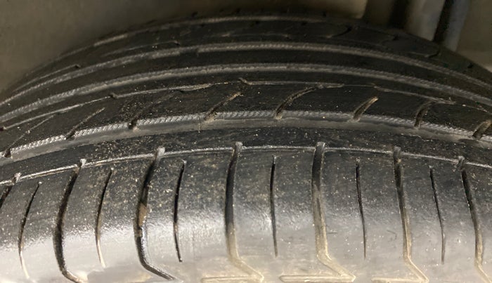2016 Nissan Micra XV CVT, Petrol, Automatic, 44,200 km, Left Rear Tyre Tread