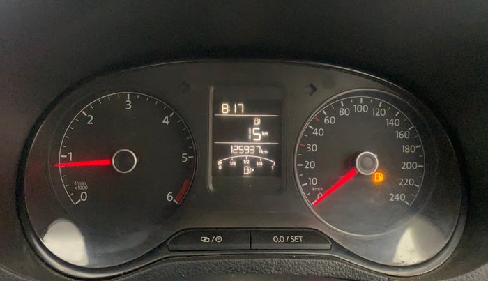 2016 Volkswagen Ameo HIGHLINE PLUS 1.5L 16 ALLOY, Diesel, Manual, 1,25,903 km, Odometer Image