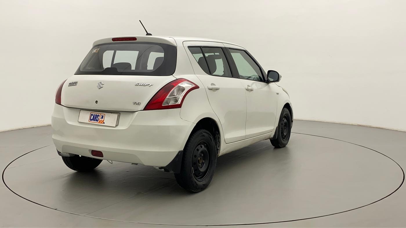 2013 Maruti Swift VXI, CNG, Manual, 65,776 km, Right Back Diagonal