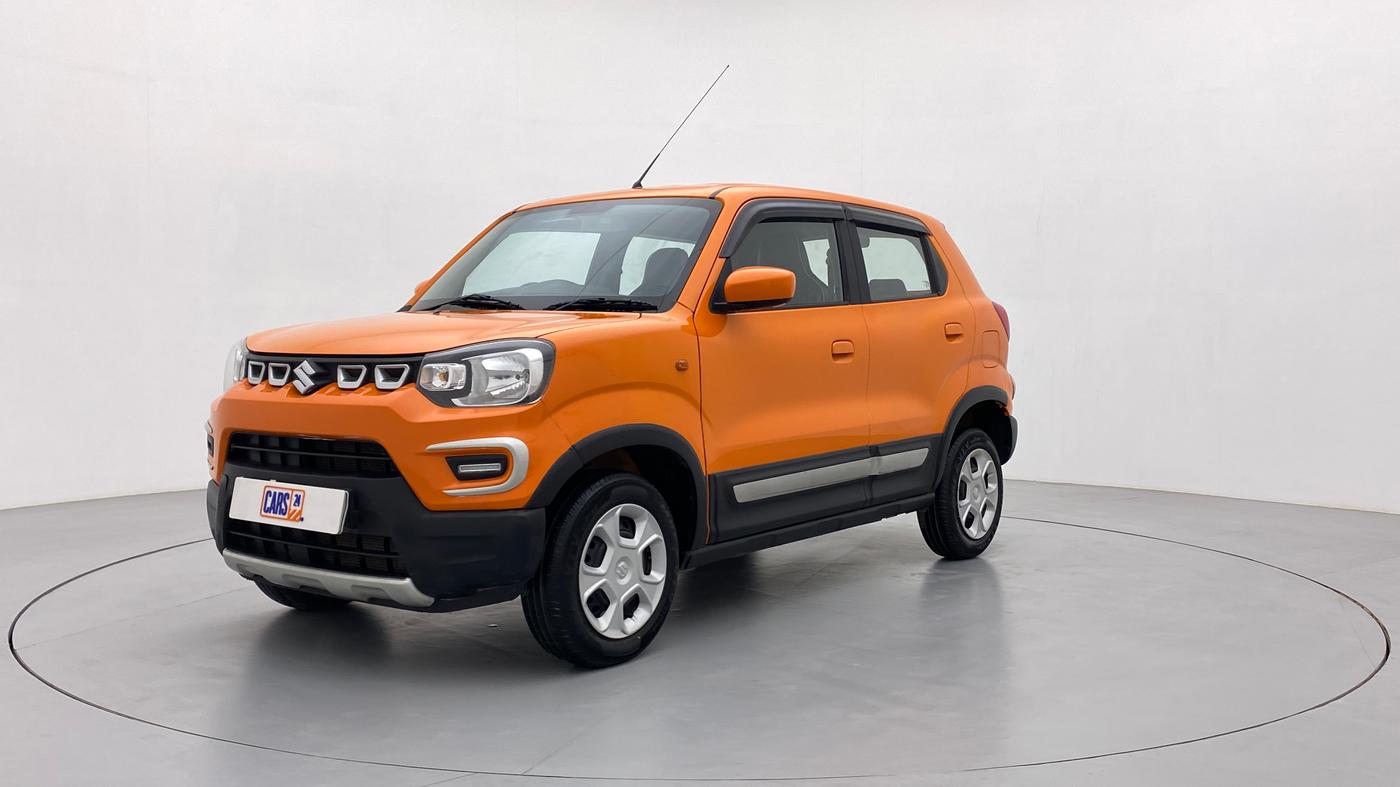 2019 Maruti S PRESSO VXI PLUS, Petrol, Manual, 23,787 km, Left Front Diagonal
