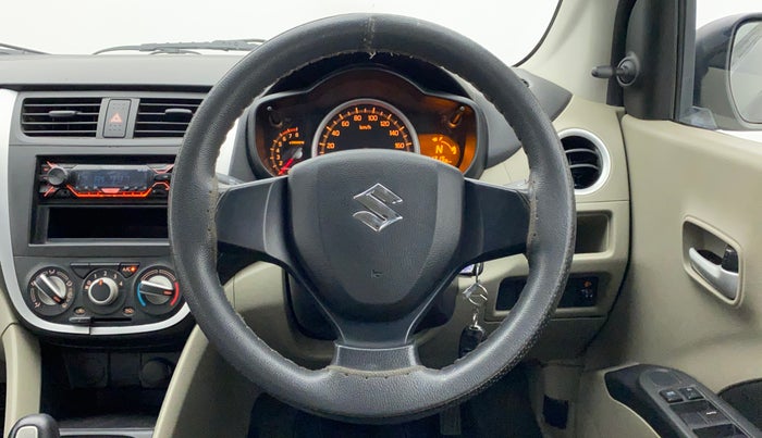 2015 Maruti Celerio VXI AMT, Petrol, Automatic, 41,576 km, Steering Wheel Close Up