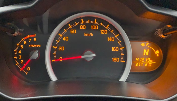 2015 Maruti Celerio VXI AMT, Petrol, Automatic, 41,576 km, Odometer Image