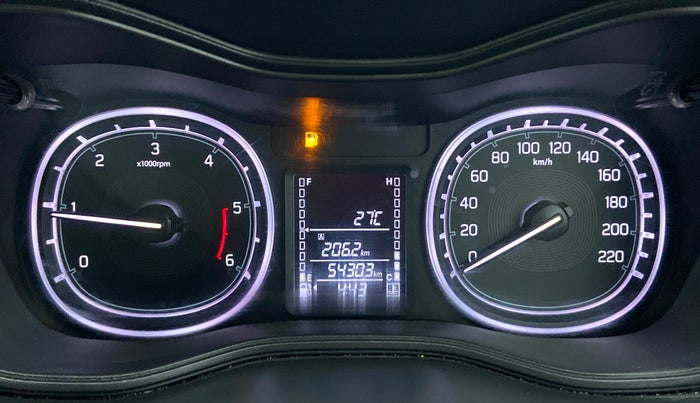 2017 Maruti Vitara Brezza ZDI PLUS DUAL TONE, Diesel, Manual, 54,557 km, Odometer Image