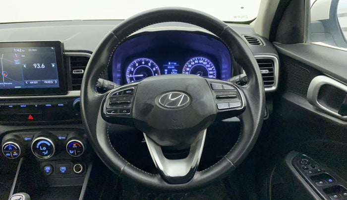 2019 Hyundai VENUE SX 1.0 (O) TURBO, Petrol, Manual, 65,989 km, Steering Wheel Close Up
