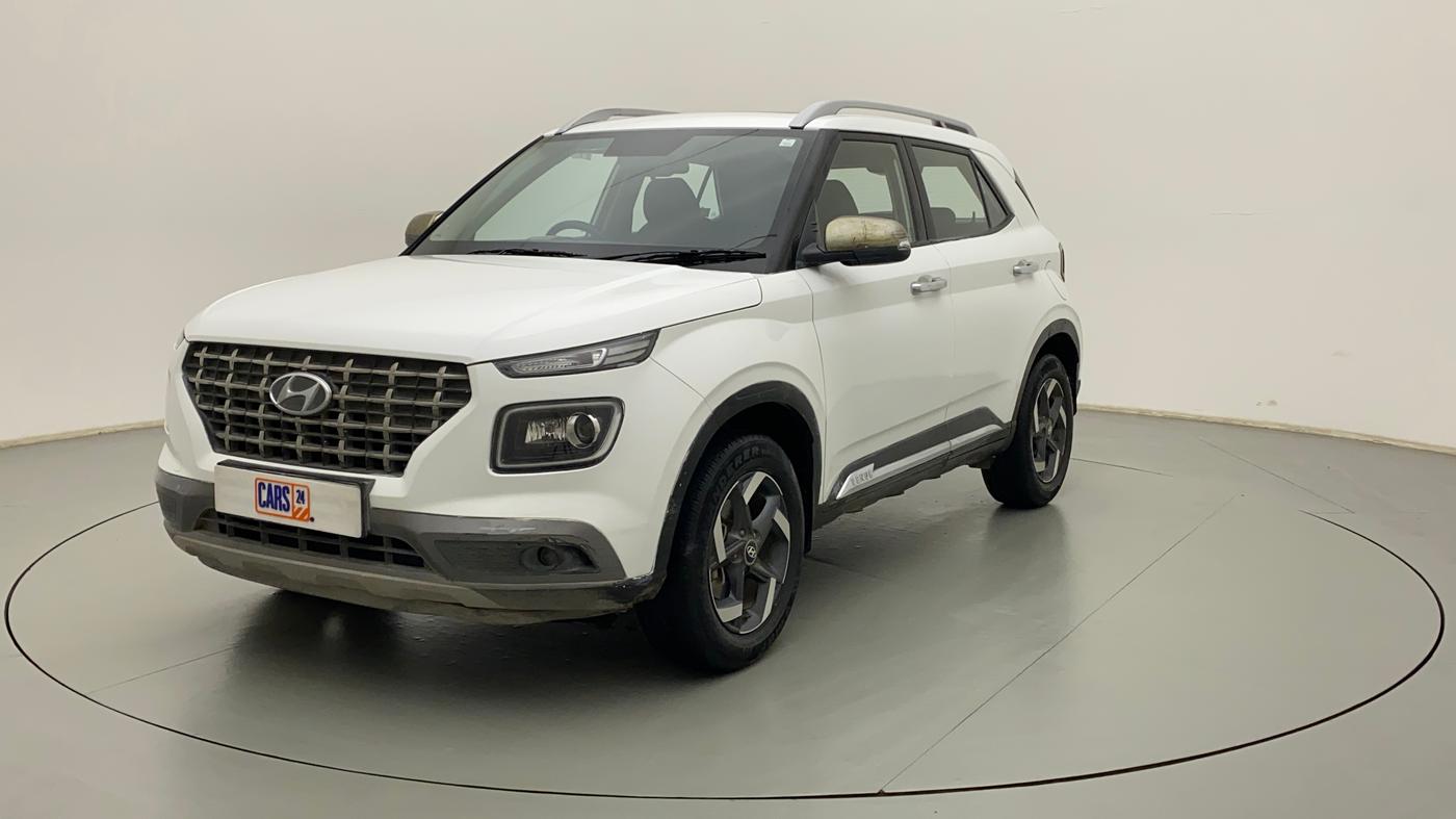 2019 Hyundai VENUE SX 1.0 (O) TURBO, Petrol, Manual, 65,989 km, Left Front Diagonal