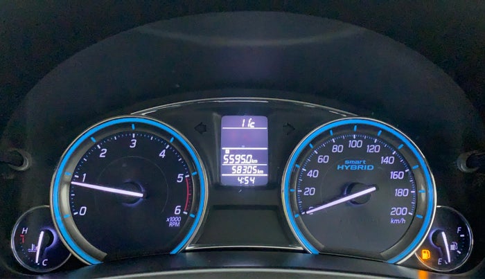 2018 Maruti Ciaz ALPHA DIESEL 1.3, Diesel, Manual, 58,305 km, Odometer Image