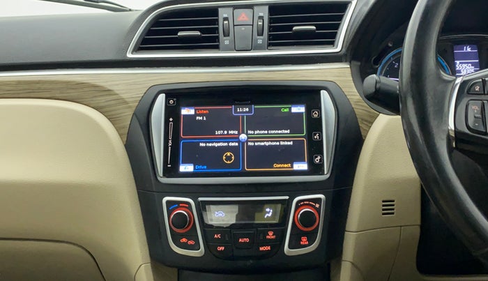 2018 Maruti Ciaz ALPHA DIESEL 1.3, Diesel, Manual, 58,305 km, Air Conditioner