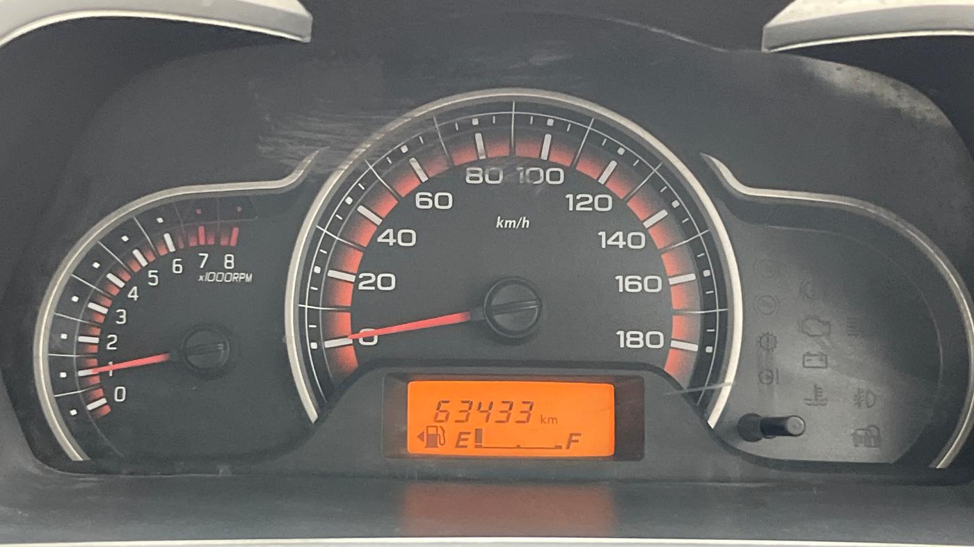 2016 Maruti Alto K10 VXI, Petrol, Manual, 63,411 km, Odometer Image