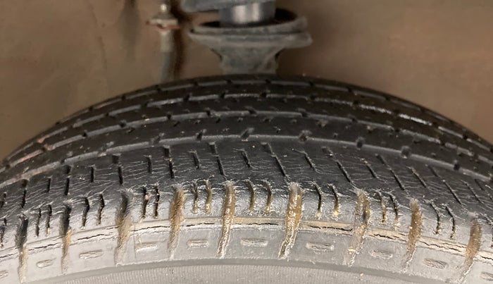 2016 Maruti Alto K10 VXI AMT, Petrol, Automatic, 47,436 km, Right Front Tyre Tread