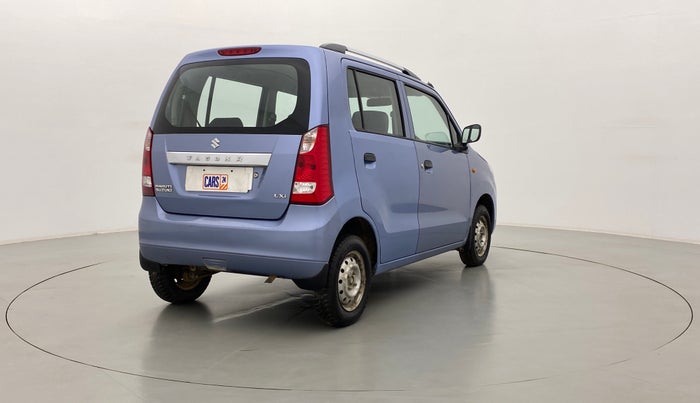 2010 Maruti Wagon R LXI, Petrol, Manual, 55,048 km, Right Back Diagonal