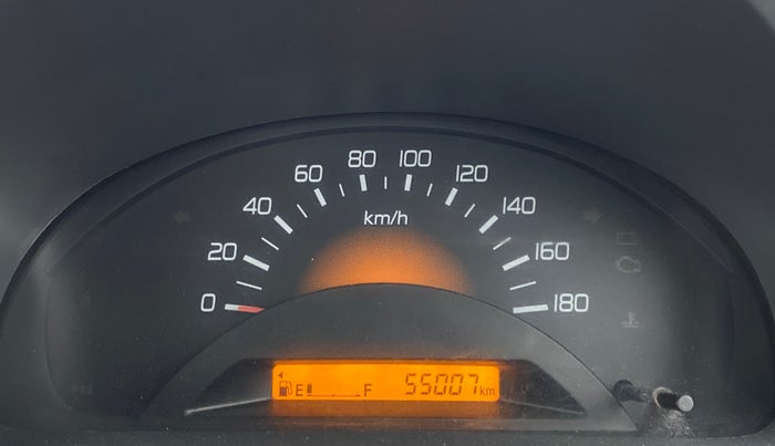 2010 Maruti Wagon R LXI, Petrol, Manual, 55,048 km, Odometer Image