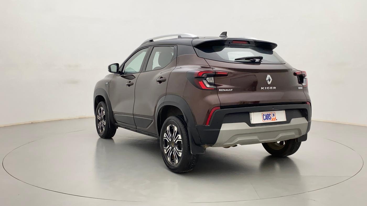 2021 Renault Kiger RXZ AMT 1.0 DUAL TONE, Petrol, Automatic, 10,993 km, Left Back Diagonal