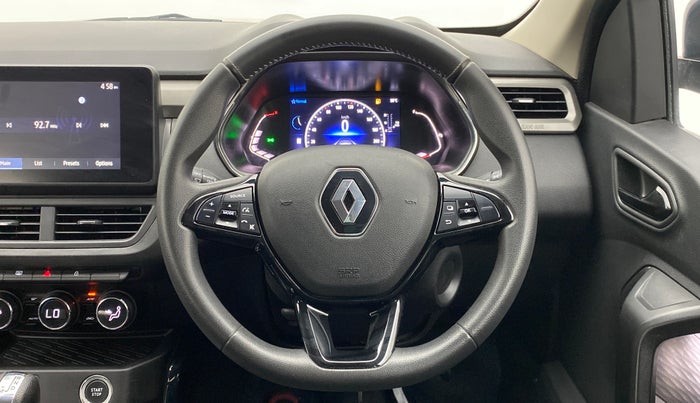 2021 Renault Kiger RXZ AMT 1.0 DUAL TONE, Petrol, Automatic, 10,993 km, Steering Wheel Close Up