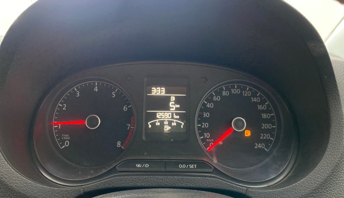 2020 Volkswagen Polo COMFORTLINE 1.0L MPI, Petrol, Manual, 1,25,895 km, Odometer Image