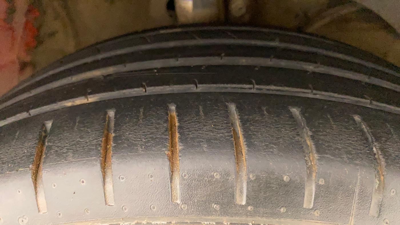 2017 Maruti Baleno ZETA PETROL 1.2, Petrol, Manual, 49,387 km, Right Front Tyre Tread