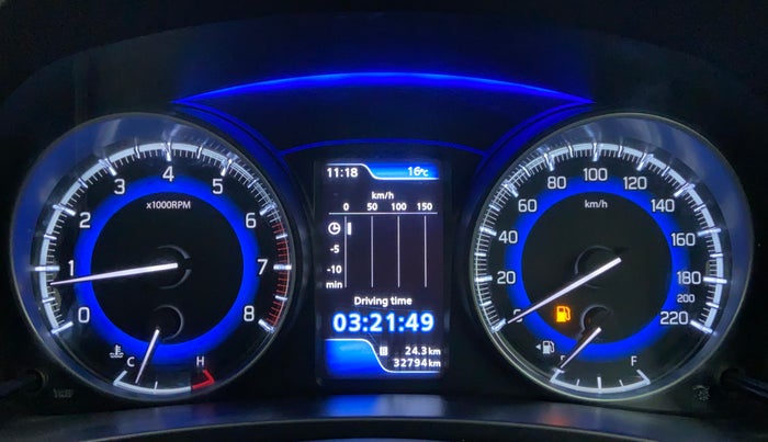 2016 Maruti Baleno ZETA 1.2 K12, Petrol, Manual, 32,932 km, Odometer Image