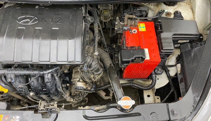 2021 Hyundai AURA SX 1.2, Petrol, Manual, 1,16,017 km, Engine View - Left