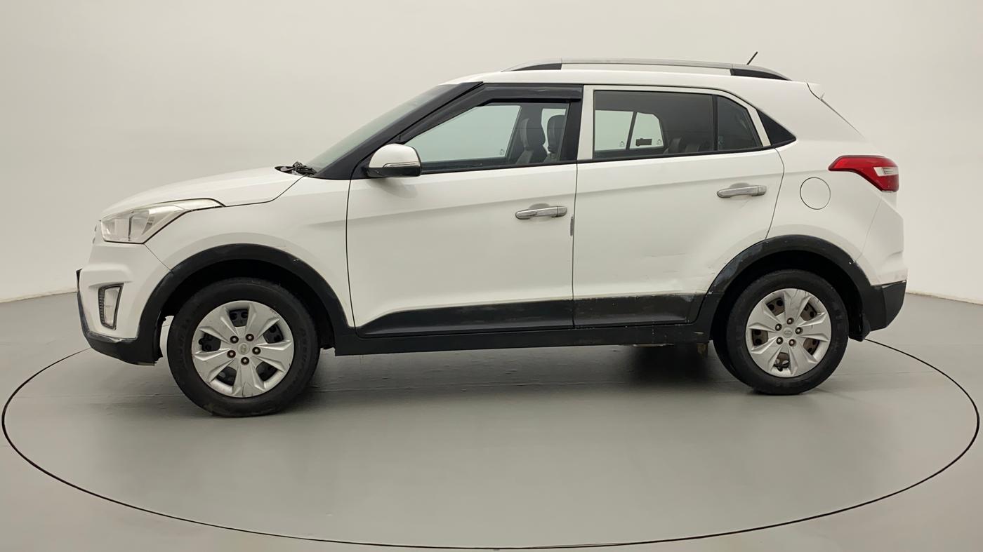 2016 Hyundai Creta E PLUS 1.6 PETROL, CNG, Manual, 85,035 km, Left Side