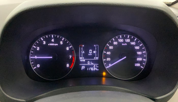 2017 Hyundai Creta SX PLUS AT 1.6 PETROL, CNG, Automatic, 1,17,634 km, Odometer Image