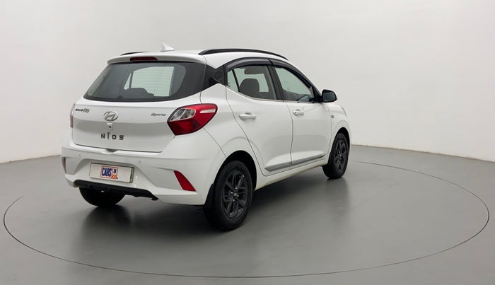 2019 Hyundai GRAND I10 NIOS SPORTZ AMT 1.2 KAPPA VTVT, Petrol, Automatic, 11,727 km, Right Back Diagonal