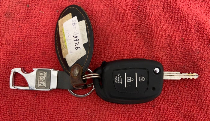 2019 Hyundai GRAND I10 NIOS SPORTZ AMT 1.2 KAPPA VTVT, Petrol, Automatic, 11,727 km, Key Close Up