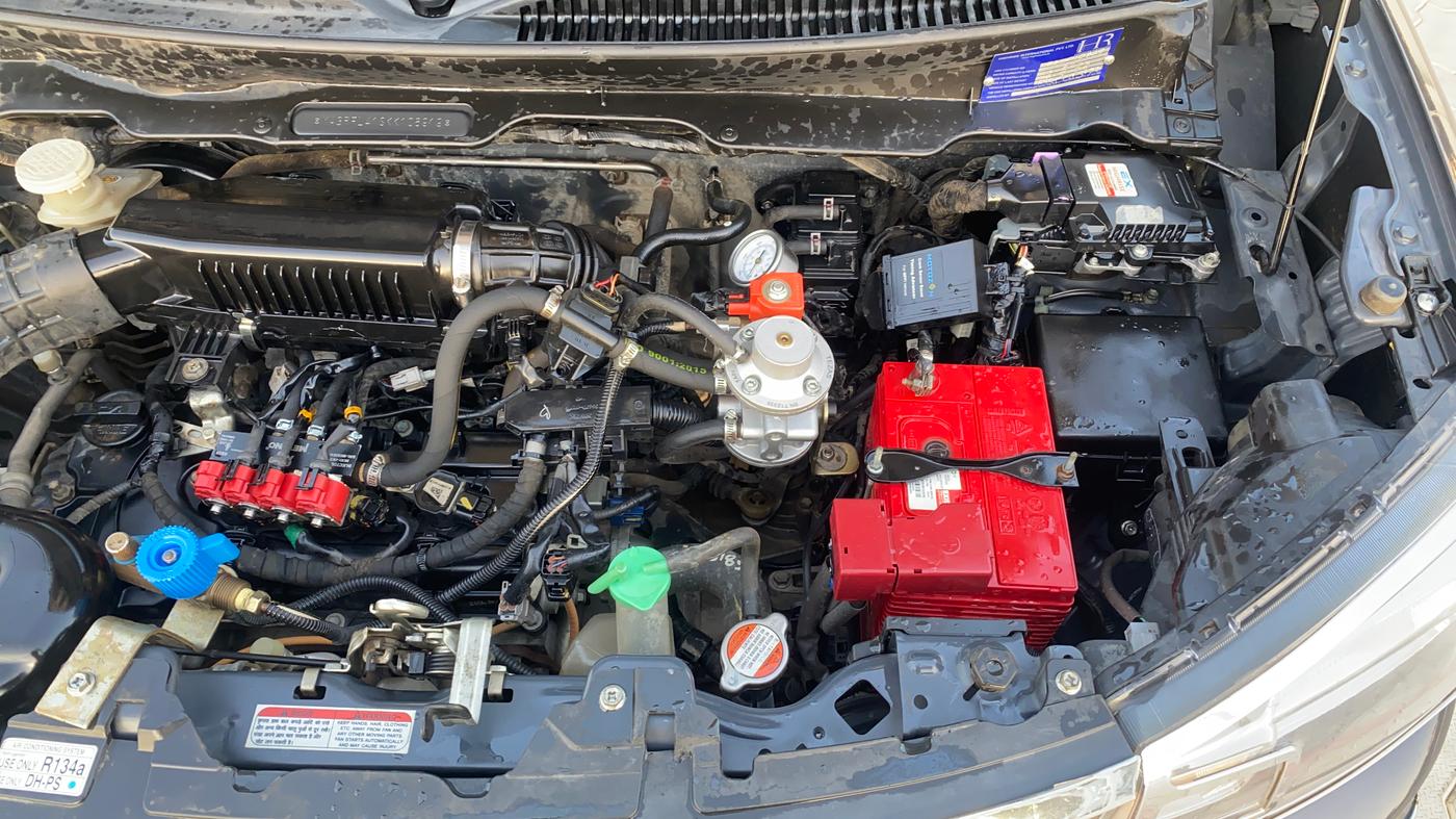 2019 Maruti S PRESSO VXI, CNG, Manual, 87,859 km, Engine View - Left